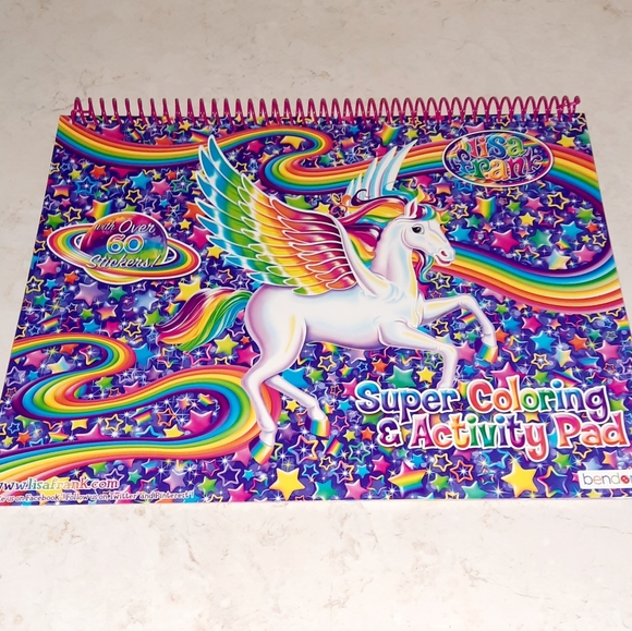 Lisa Frank | Art | Lisa Frank Super Coloring Activity Pad | Poshmark